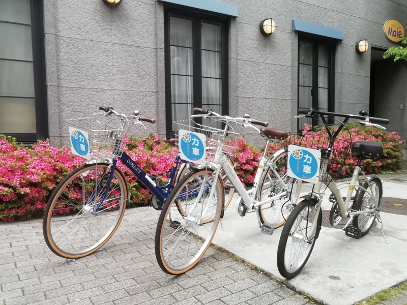 無料貸し出し自転車が新しくなりました